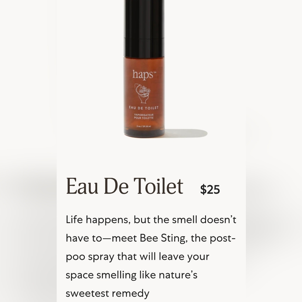 *Brand New*  haps Eau de Toilet